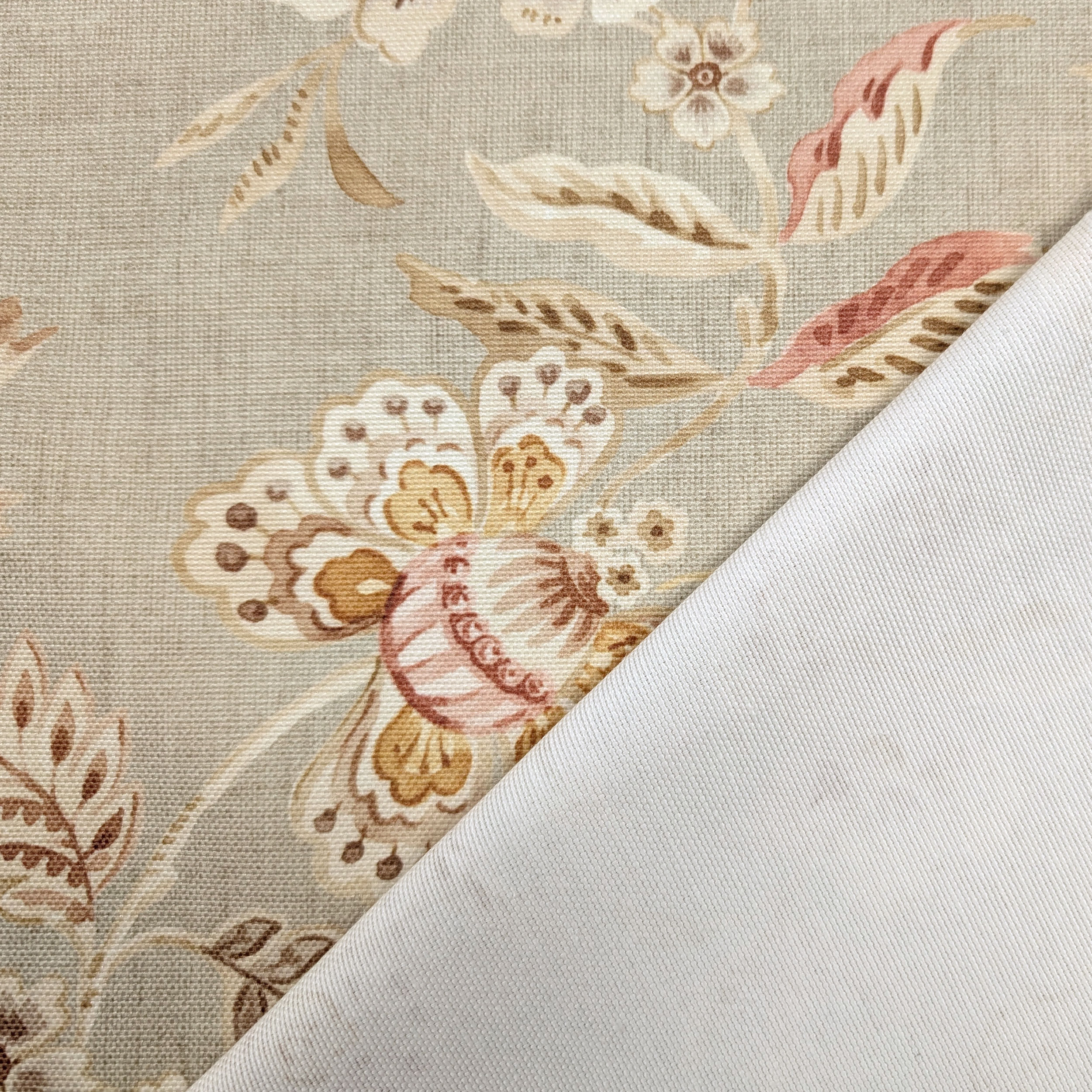 Art Deco Flowers Fabric Image