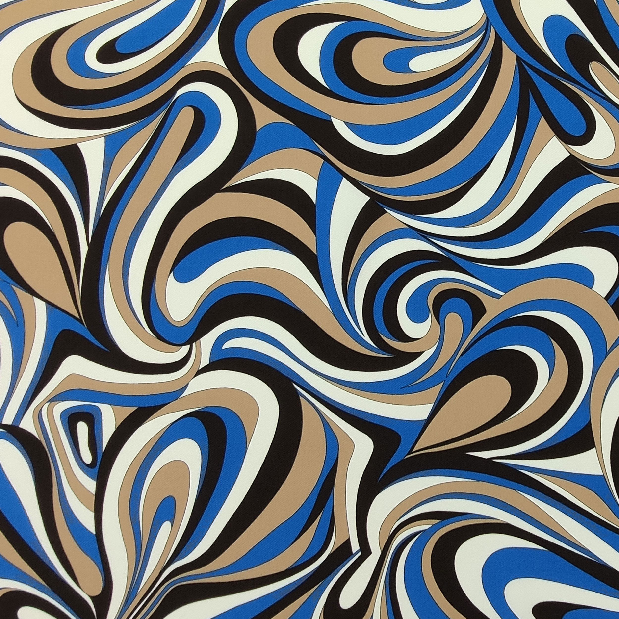 Cady Stretch Fashion Azul