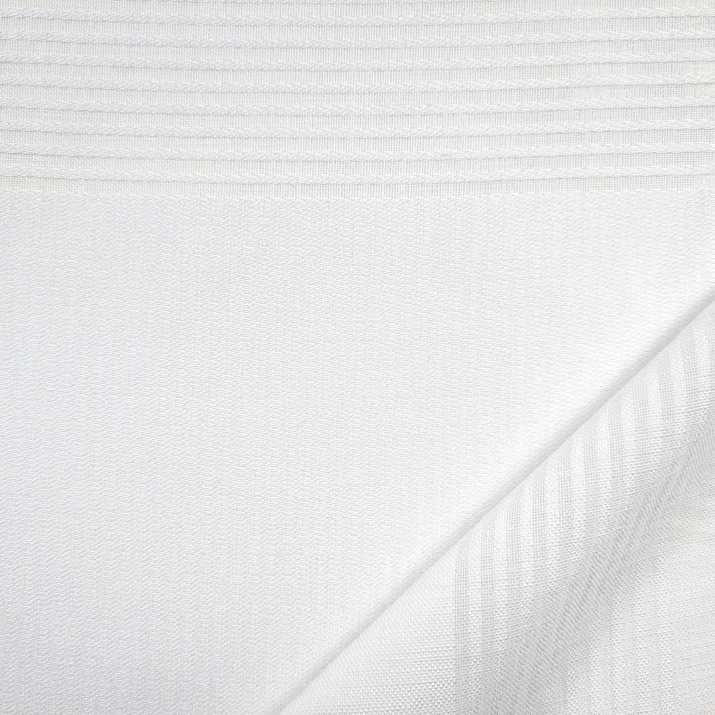 Thousand Stripes Fabric White Image