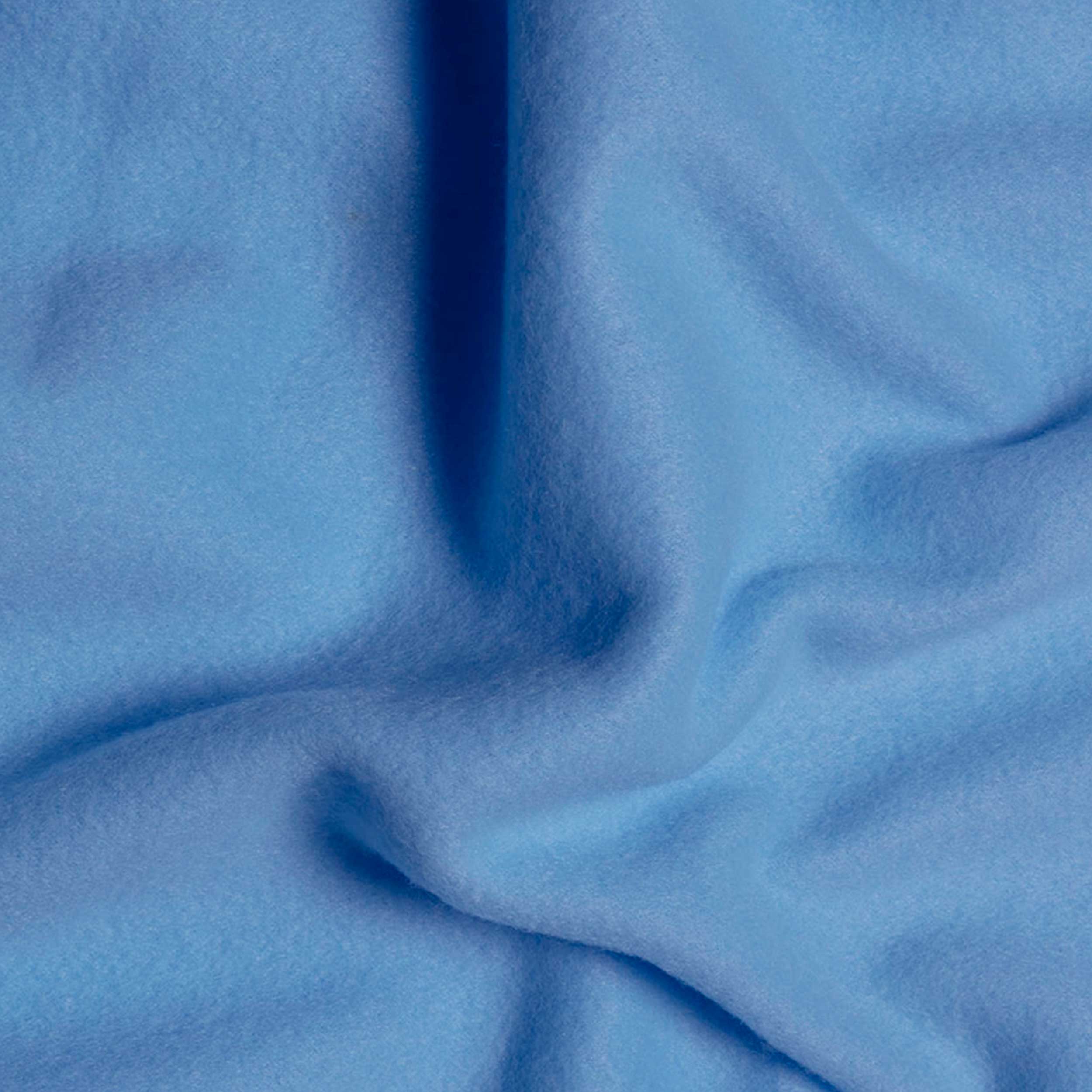 Antipilling Fleece Blanket Light Blue Image