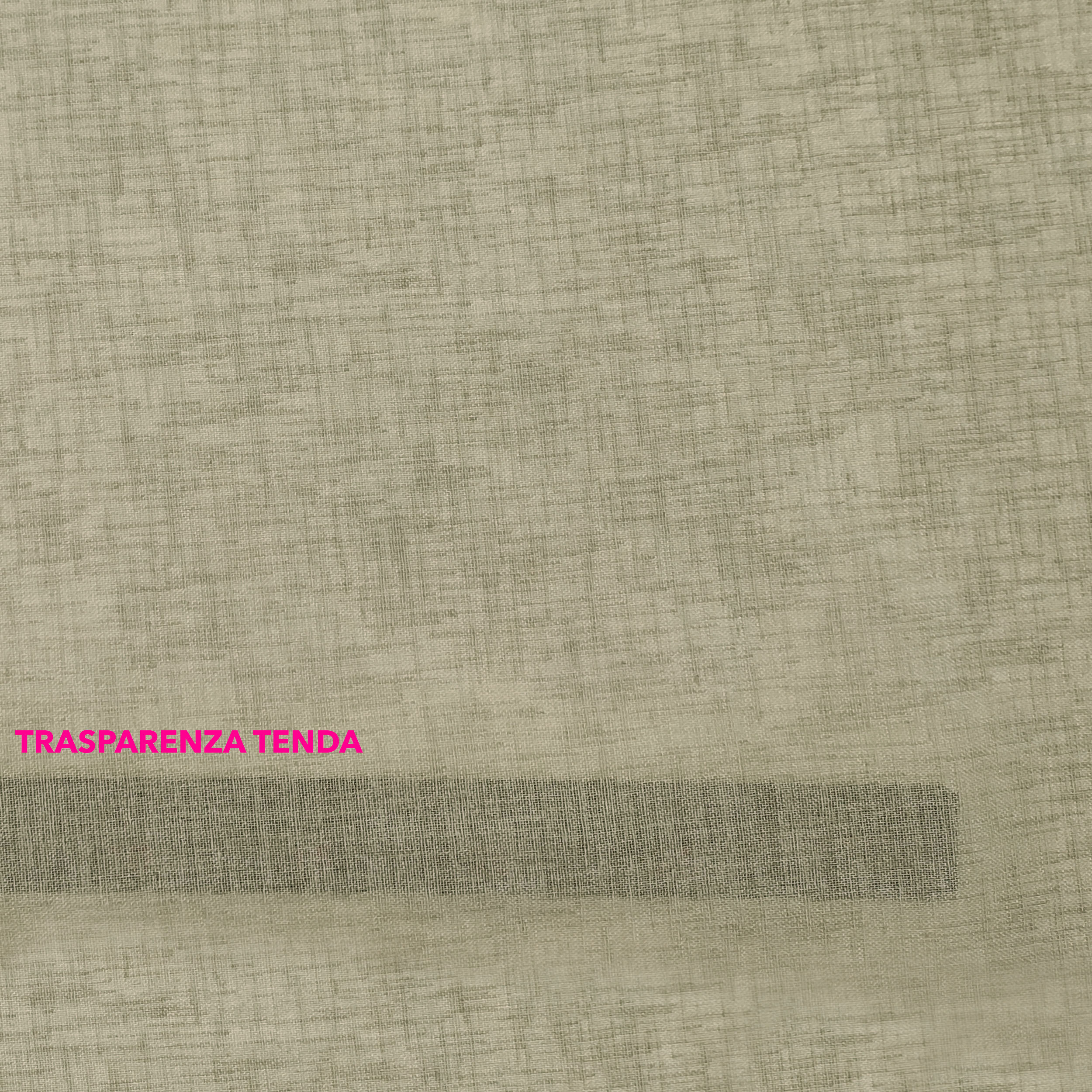 Tissu de rideau en faux lin couleur unie beige Image