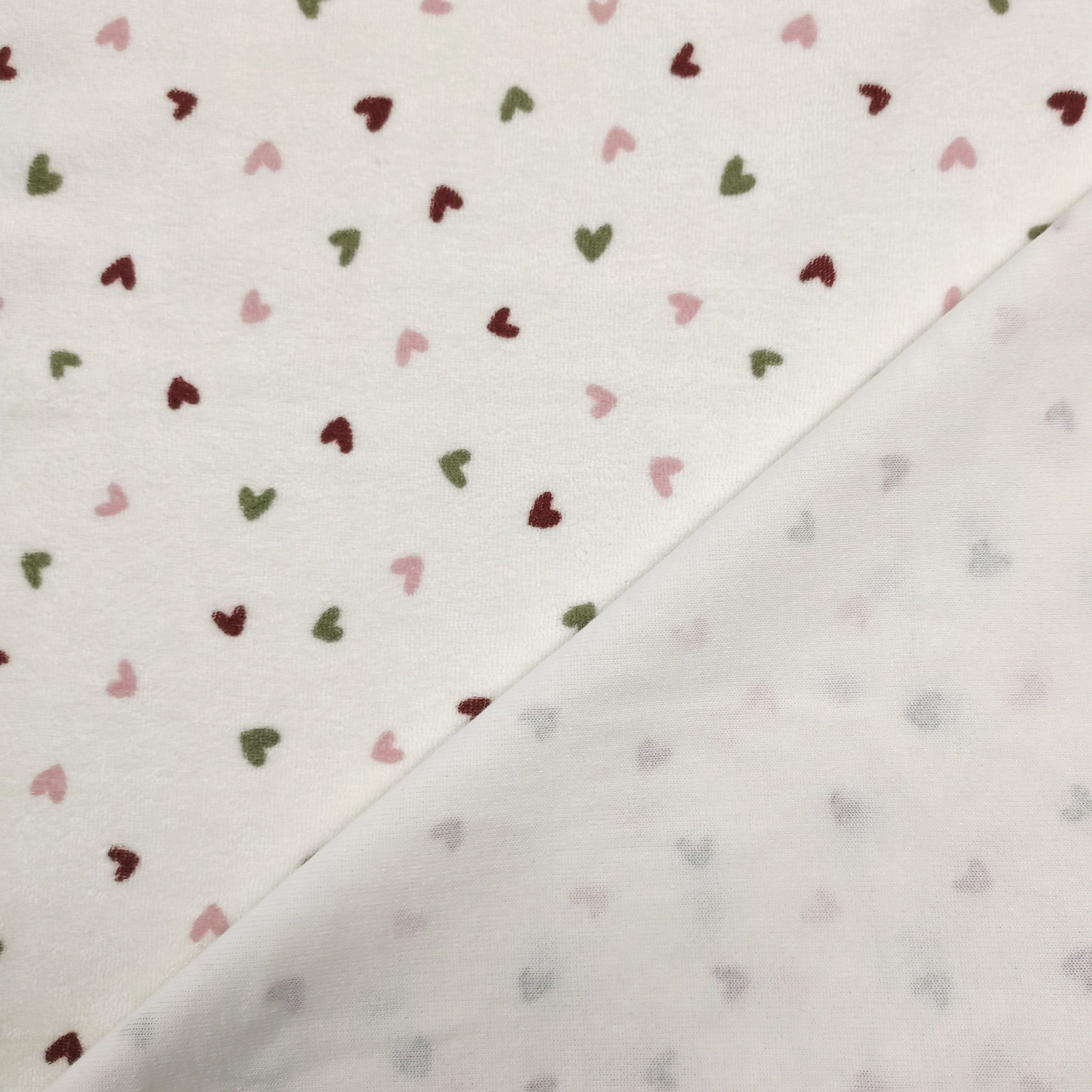 Esponja elástica Corazones de colores