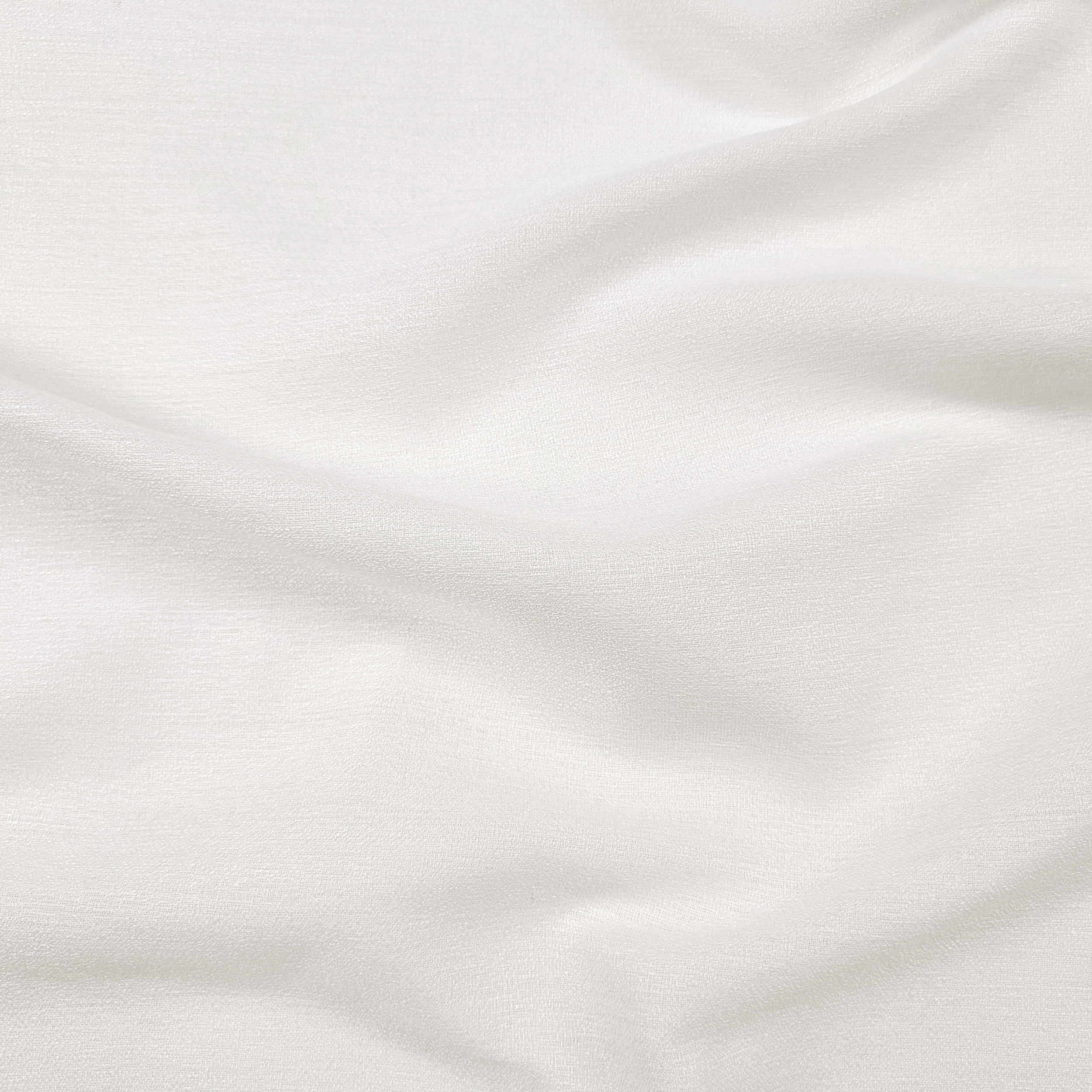 Opaque Curtain Fabric White Image