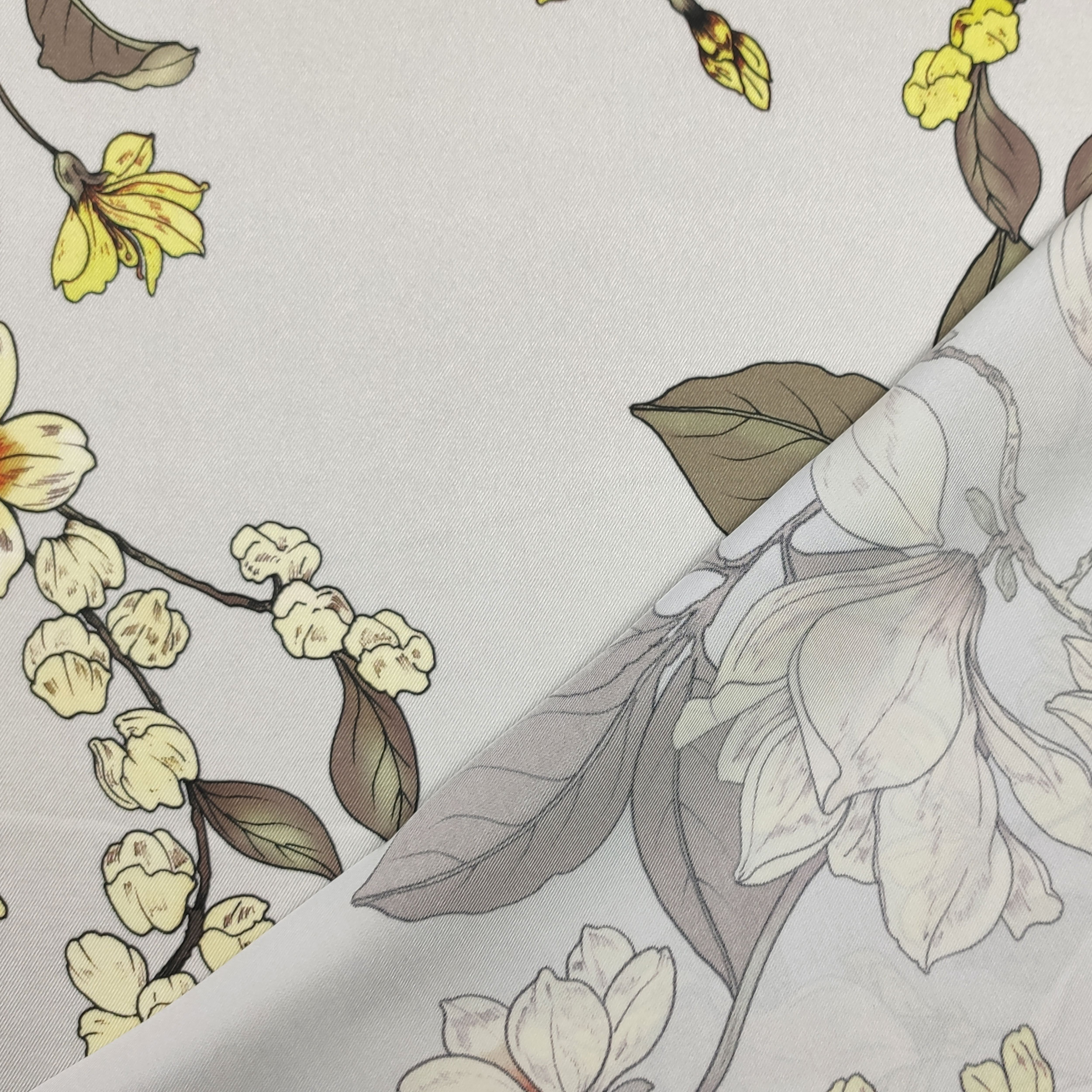 Satin Fashion Flowers Pearl