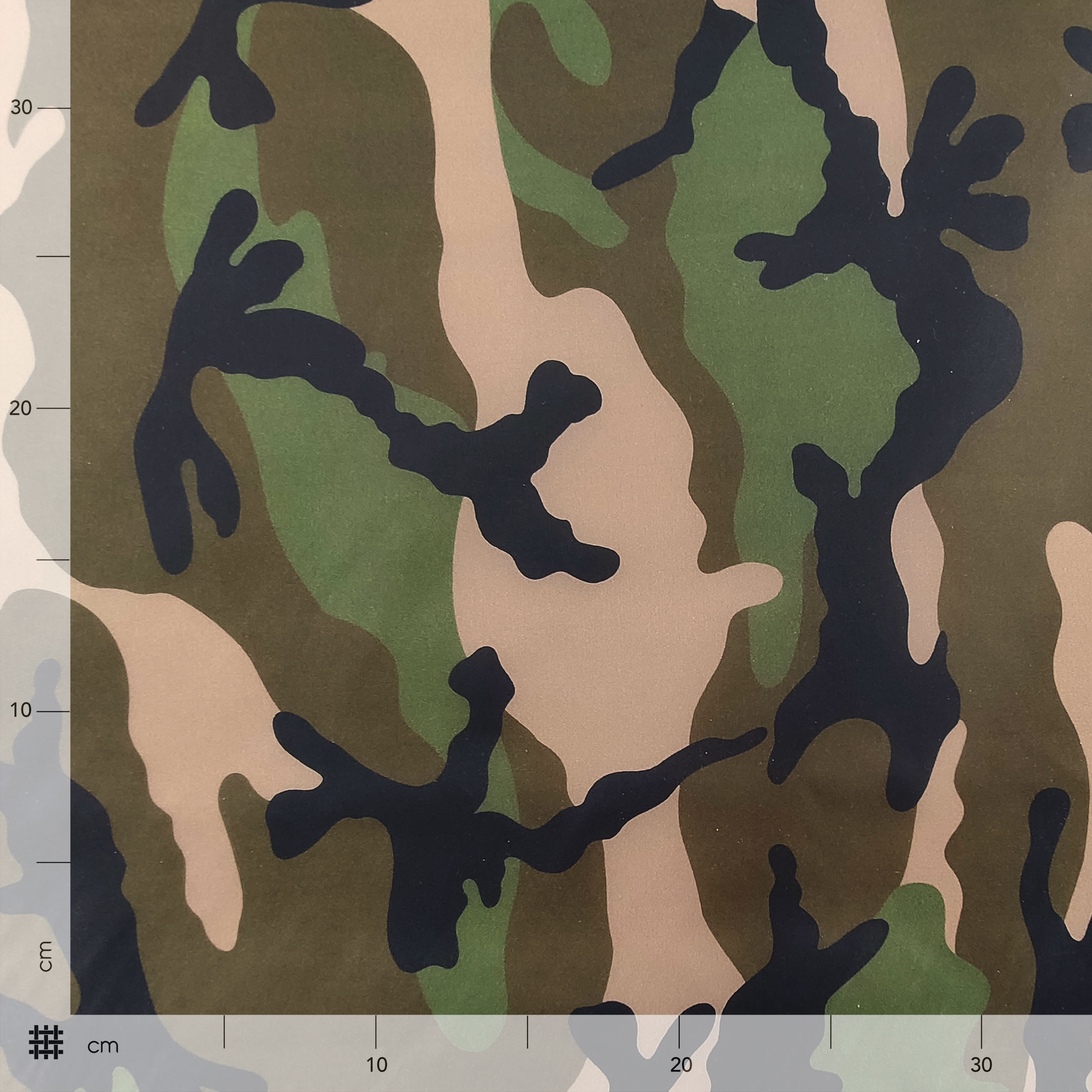 Toile imperméable Camouflage Fashion