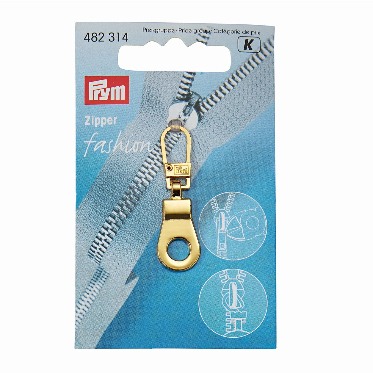 Cremallera Fashion Prym Oro