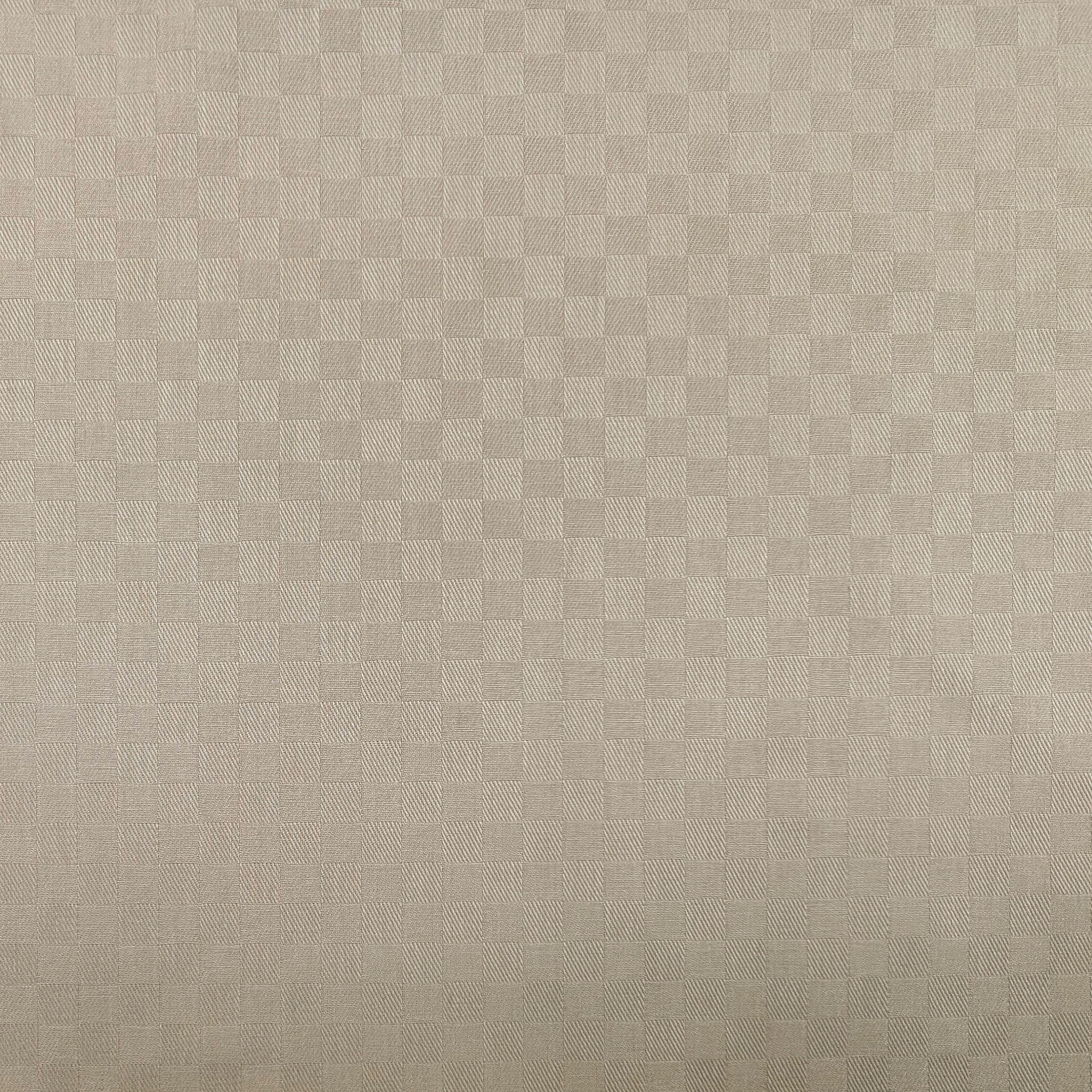 Cutout Fabric Damina Dyed In Thread For Tablecloth Beige 120x180 cm Image