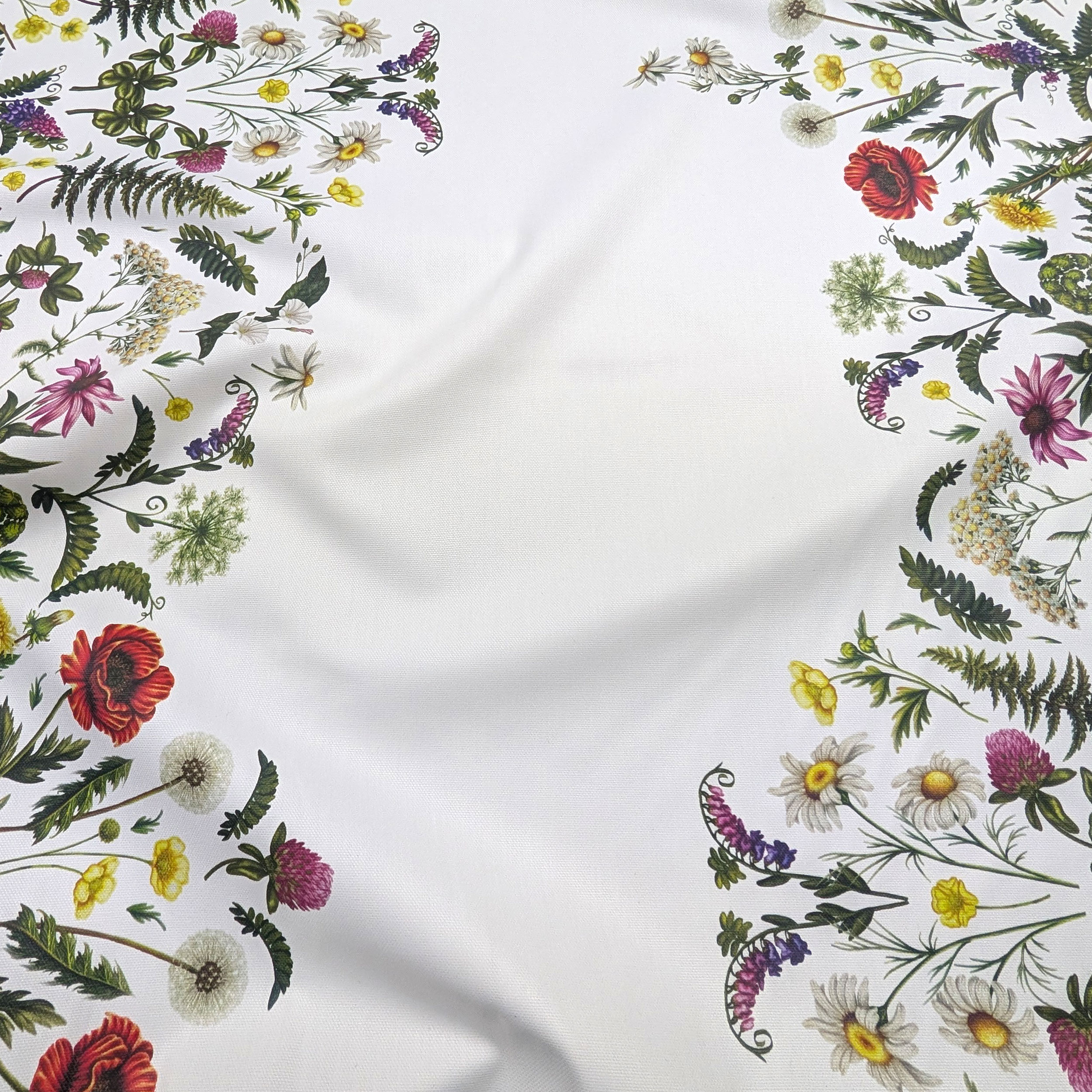 Fabric for Resin Tablecloth Floral Stretches Image
