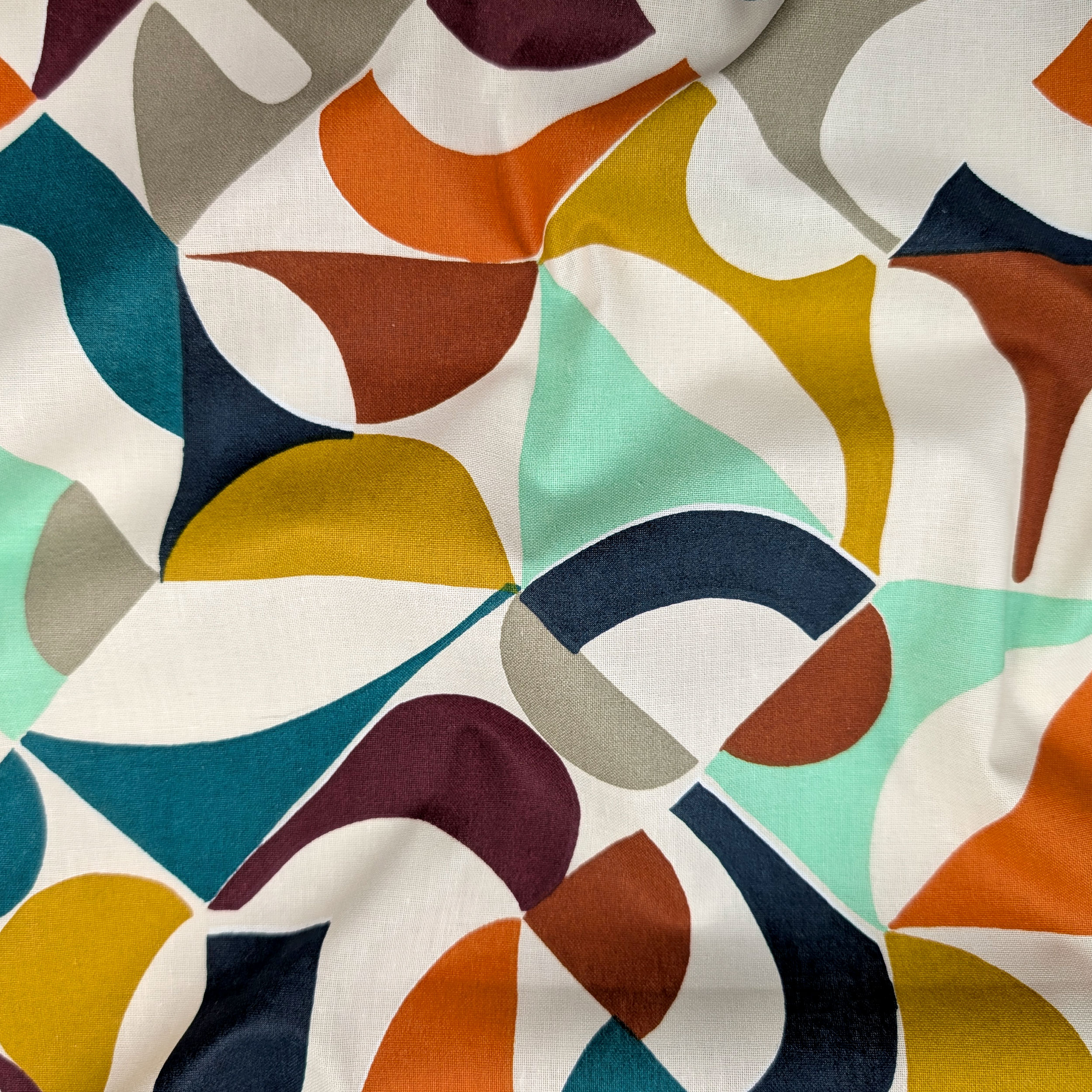 Abstract Fantasy Multicoloured Cotton Furnishing Image