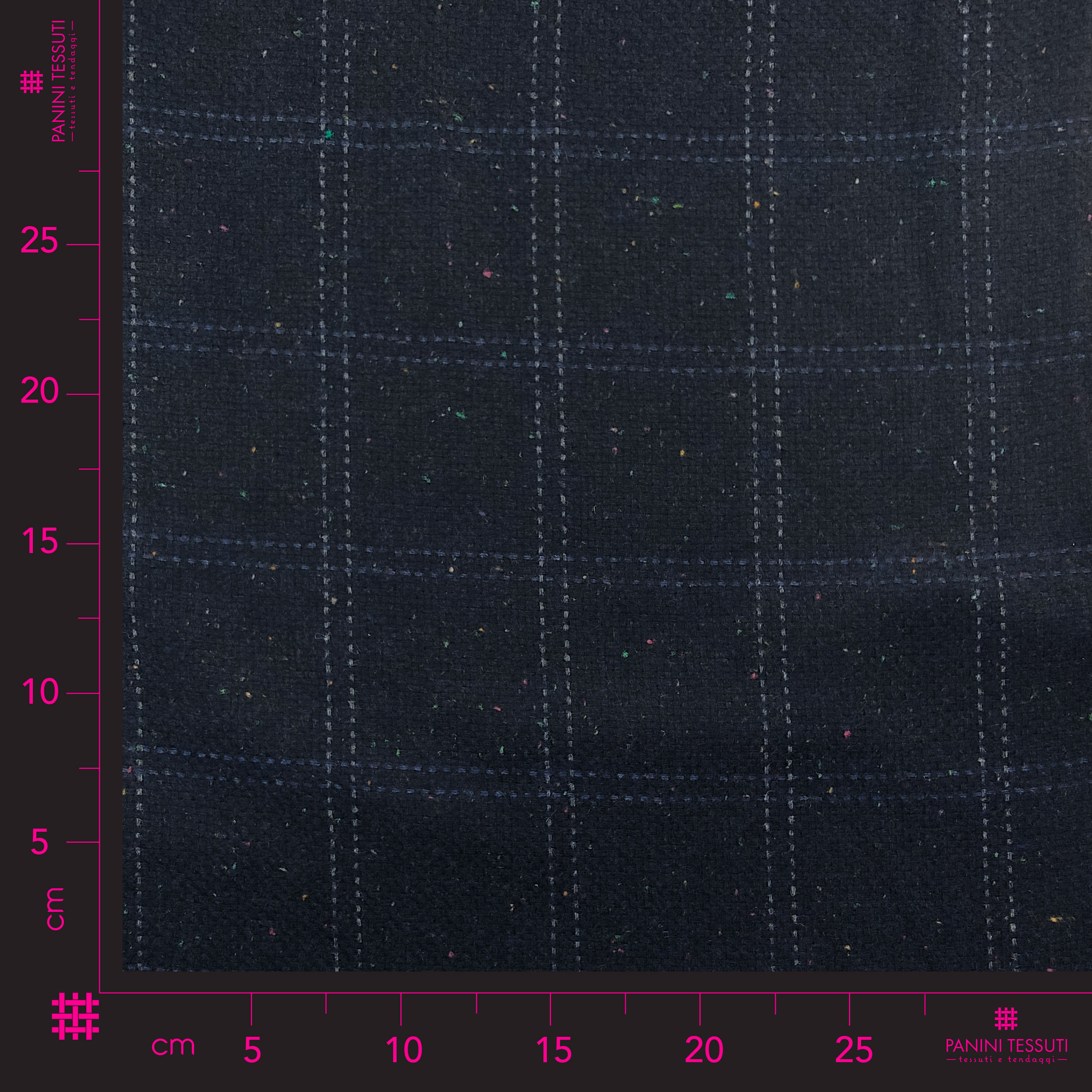 Baumwollmischung Tartan Dots Farbige Halskrause