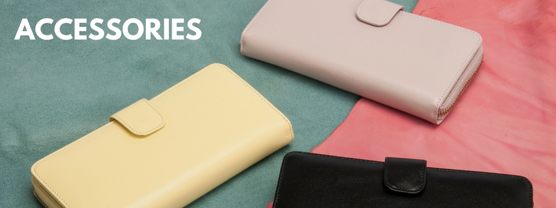 Accessories faux leather panini tessuti