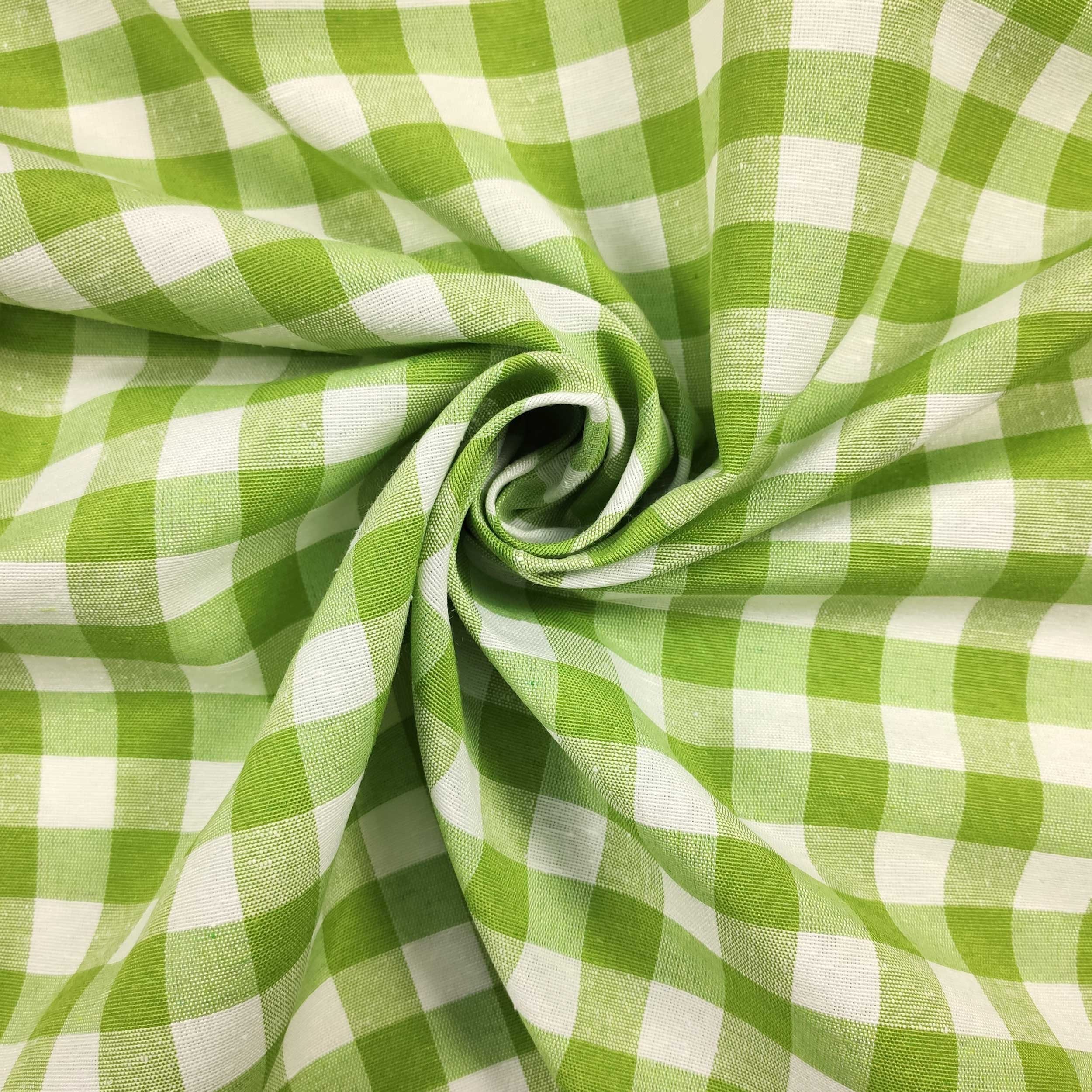 Yarn Dyed Fabric for Check Pattern Tablecloth Image