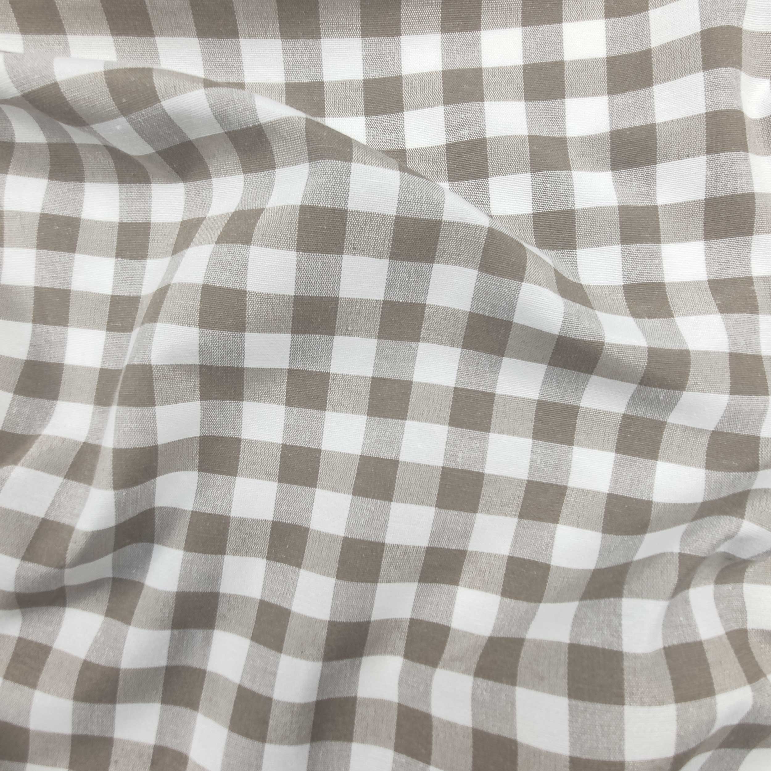 Garngefärbter Stoff für Tischdecke mit Karomuster 4