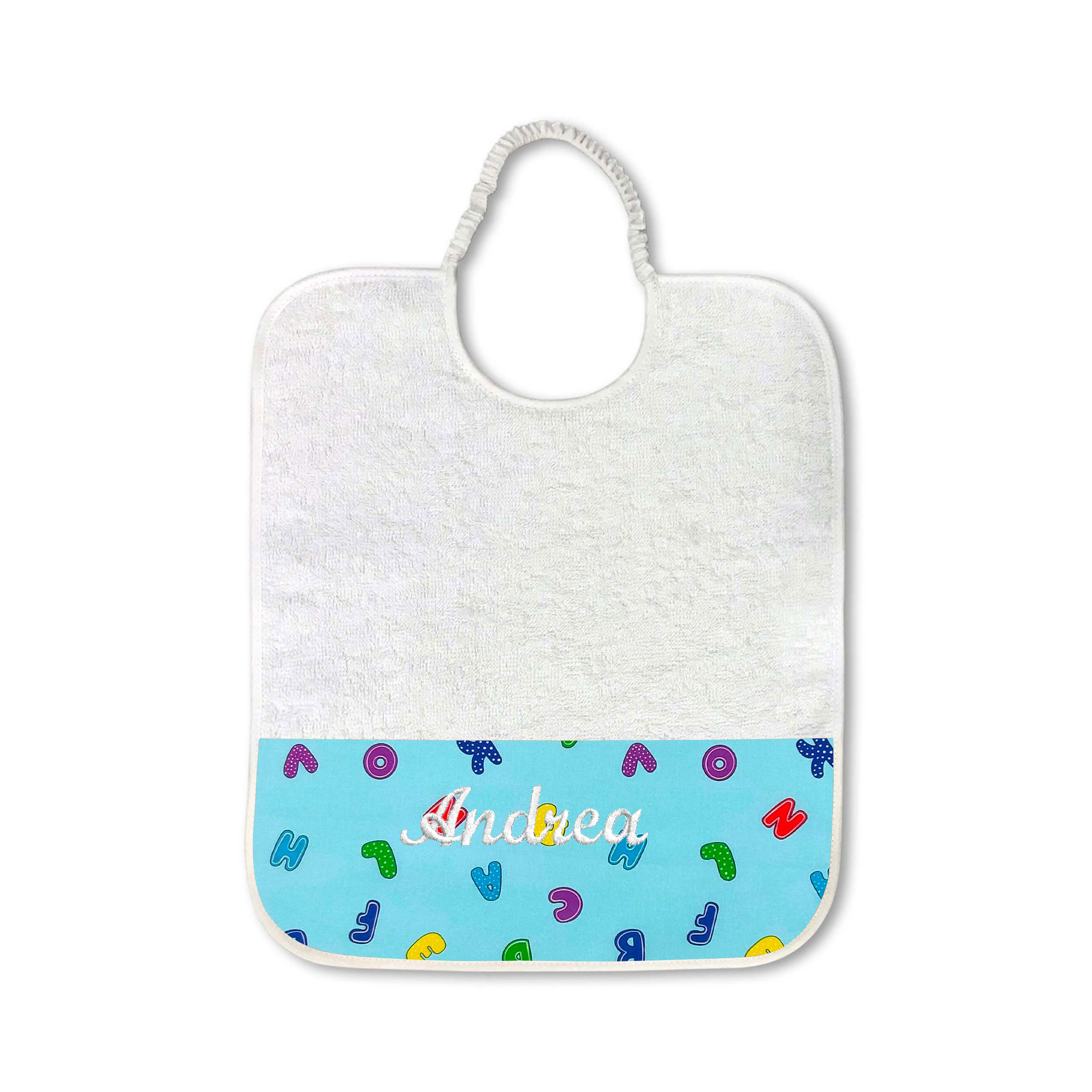 Bib Alphabet Background Light Blue Image