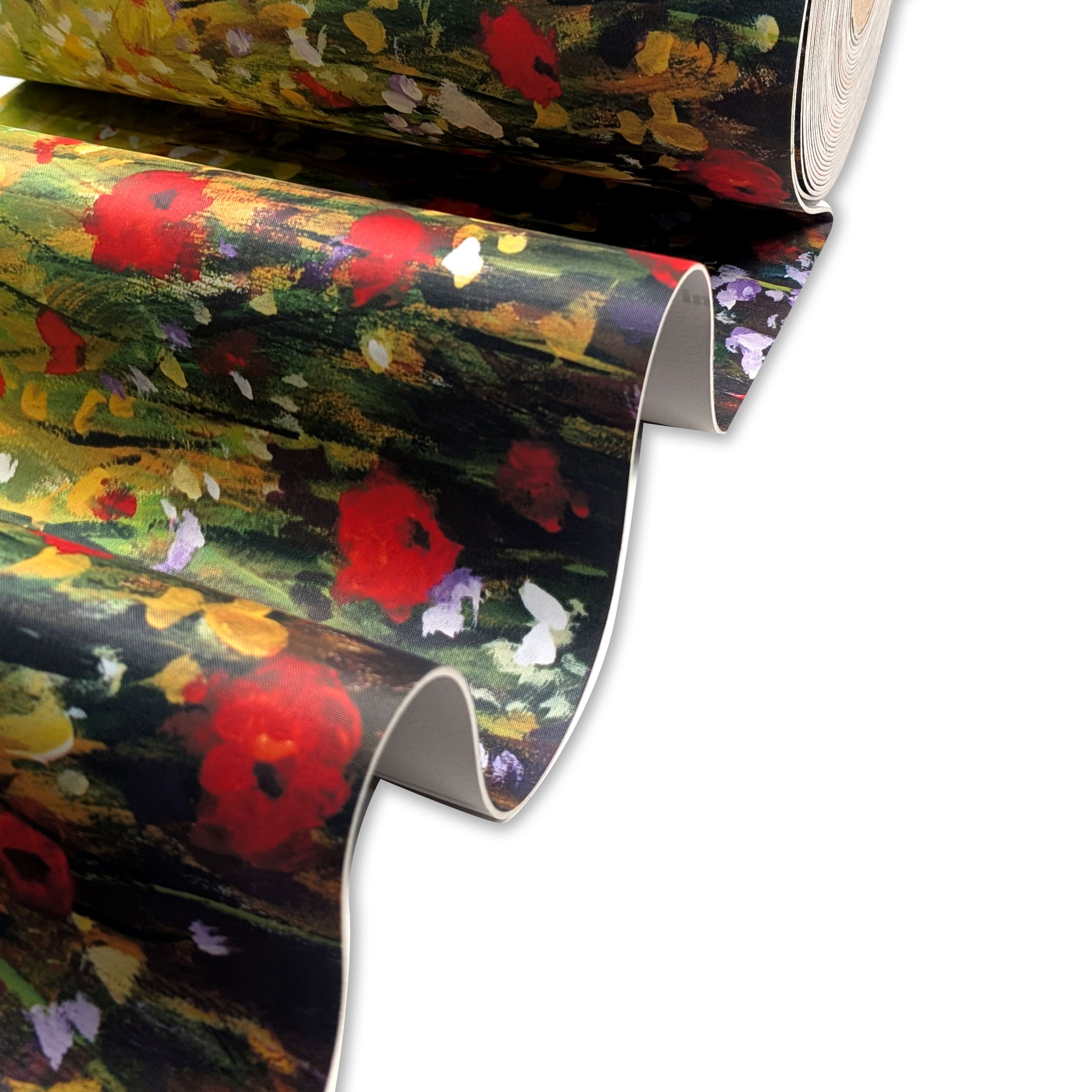 Kitchen Pasadas with Painted Wildflowers Image