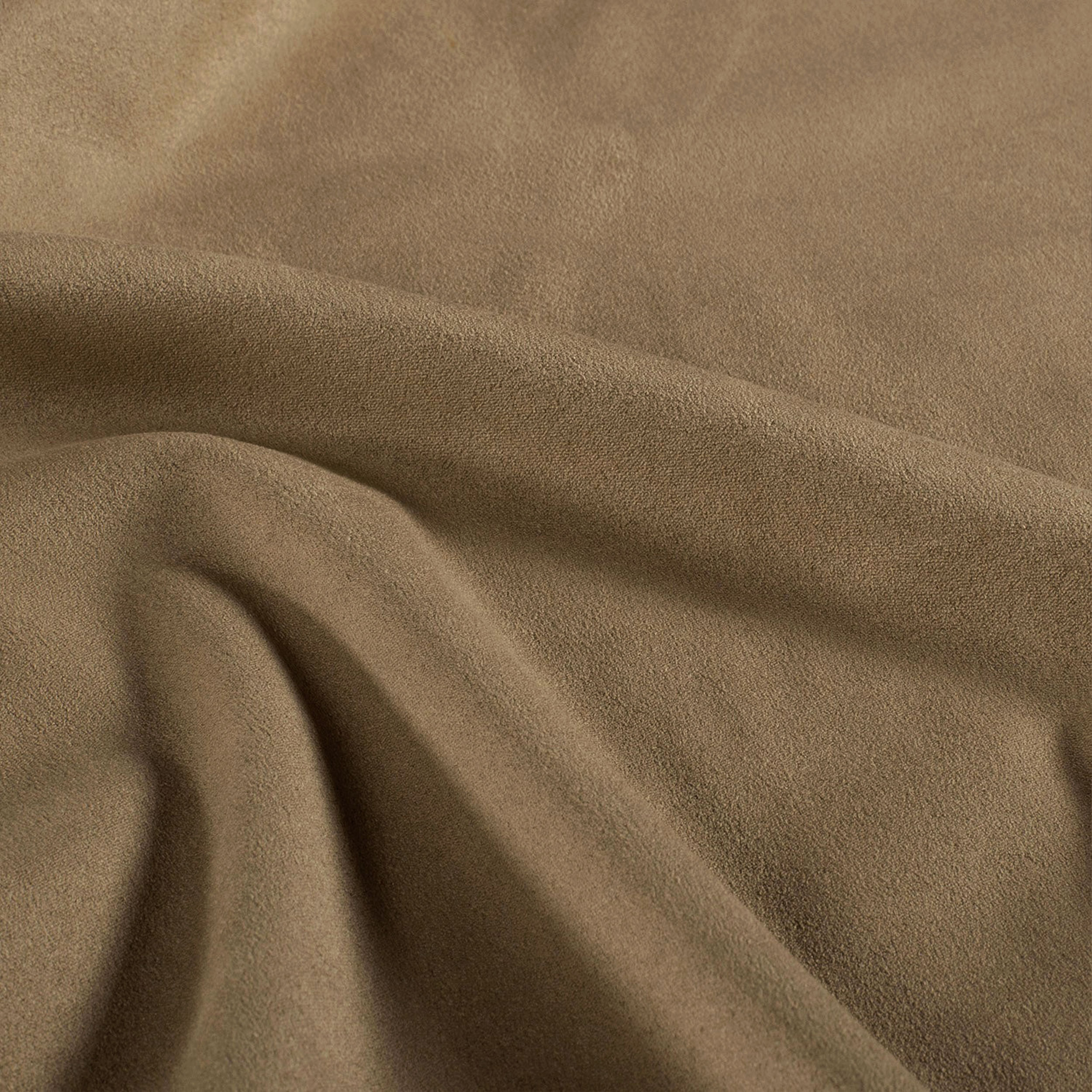 Elasticised Suede Fabric Beige Image