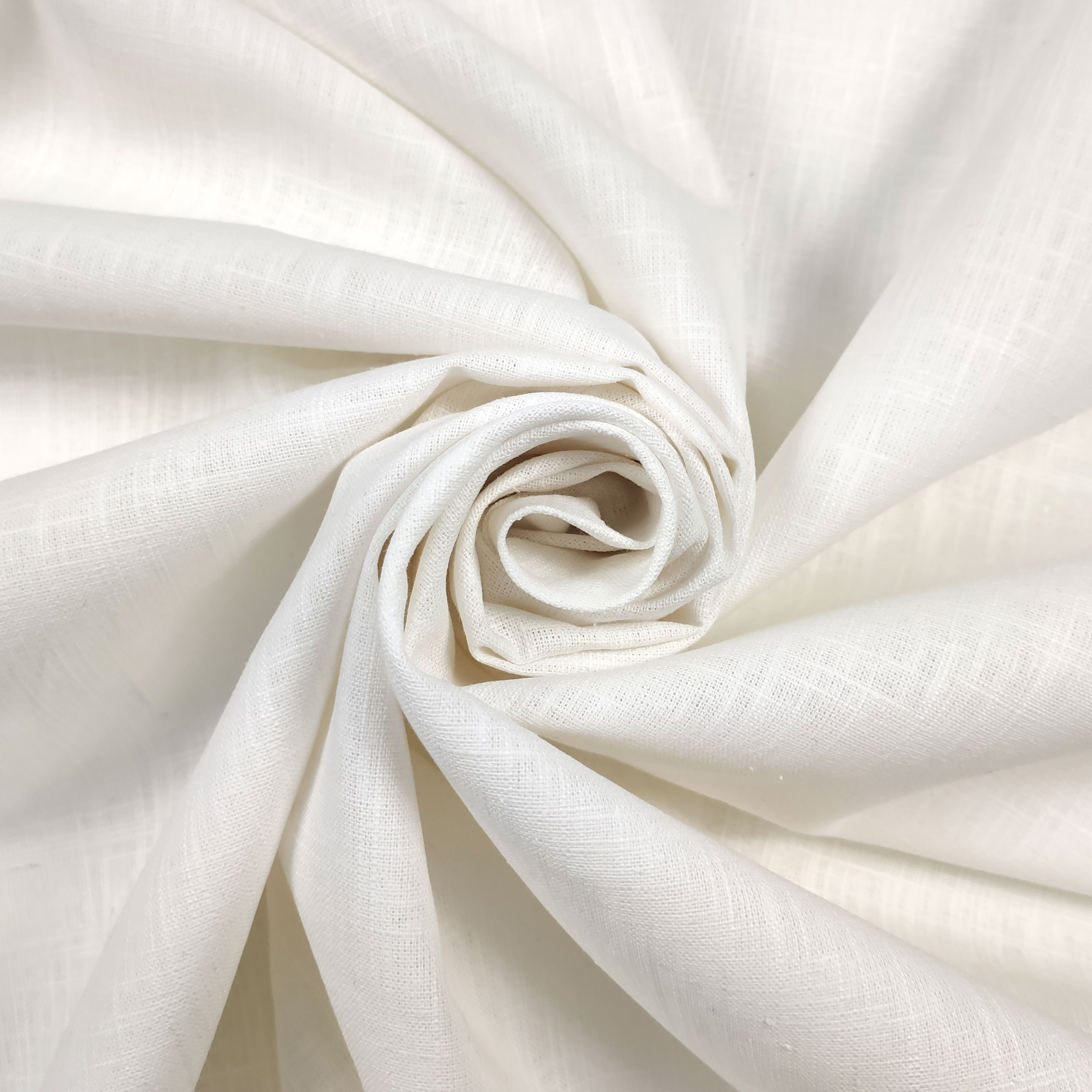 Unicolour Natural Linen Blend Image