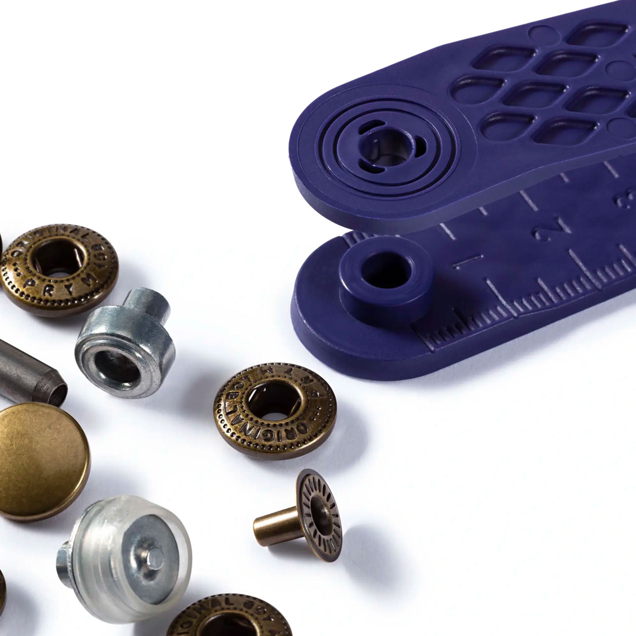Anorak boutons pression 15 mm Argent