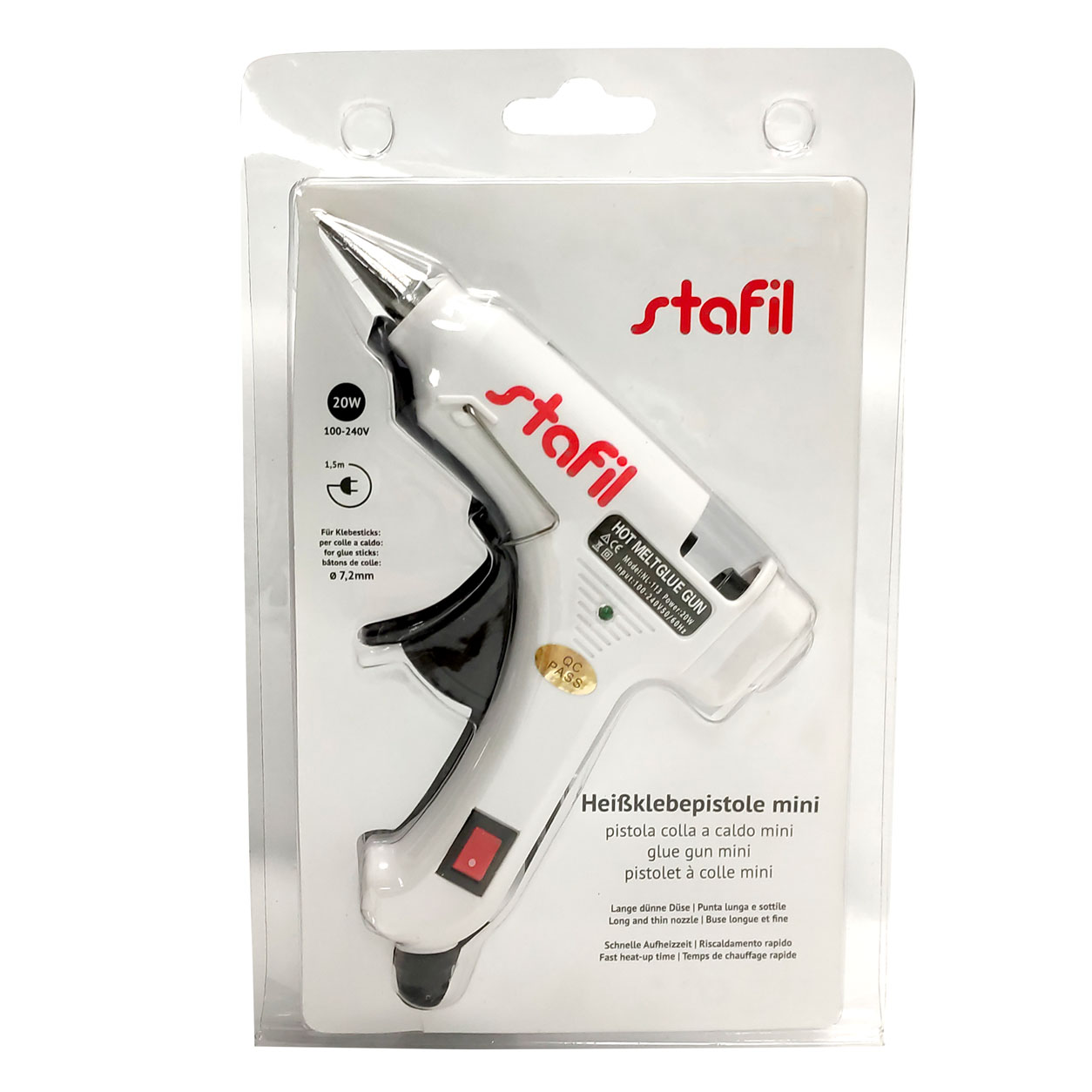 12 Pz/scatola Quattro Colori Piccolo Colla Alla Cheratina Stick Per La - Foto 6