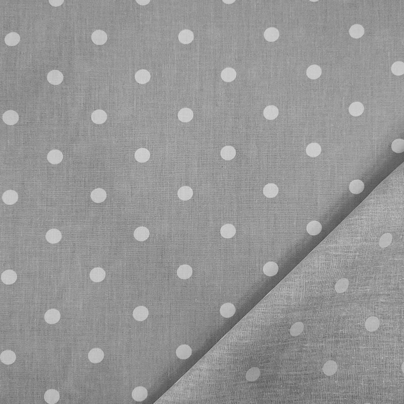 leggero-tessuto-di-cotone-grigio-pois-bianchi