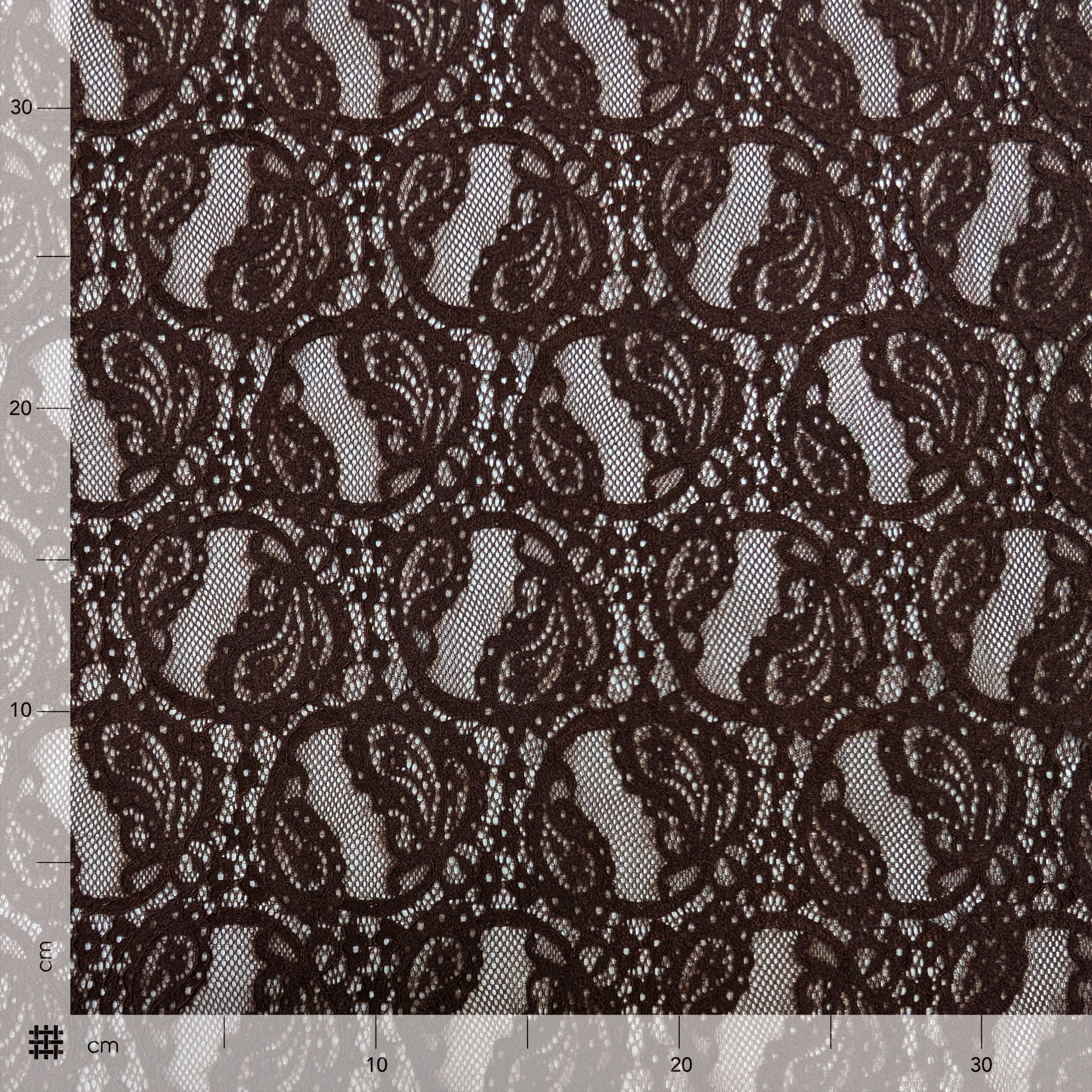 Lace Double Edge Bi-elastic Brown Image